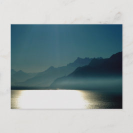 Genfer See Schweiz Postkarte