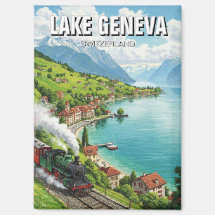 Genfer See Schweiz Reisen Magnet