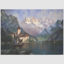 Genfer See Seidenpapier