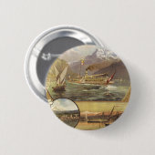 Genfer See Travel Button (Vorne & Hinten)