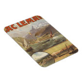 Genfer See Travel Magnet (Rechte Seite)