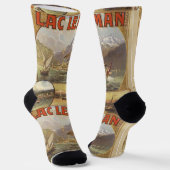 Genfer See Travel Socken (Gewinkelt)