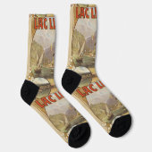 Genfer See Travel Socken (Rechts)