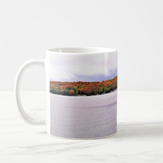 Genfer See, Wisconsin Kaffeetasse (Links)