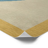 Genfer See Wisconsin Poster (Ecke)