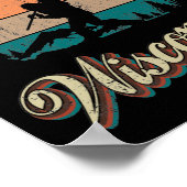 Genfer See Wisconsin Poster (Ecke)