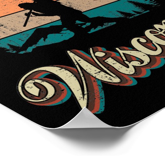 Genfer See Wisconsin Poster (Ecke)