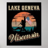 Genfer See Wisconsin Poster (Vorne)
