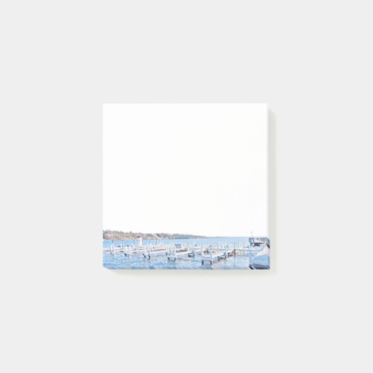 Genfer See Wisconsin Postit Notes Post-it Klebezettel (Vorderseite)