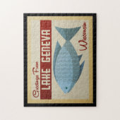 Genfer See Wisconsin Puzzle (Vertikal)