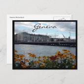 Genfer Seenflora Postkarte (Vorne/Hinten)