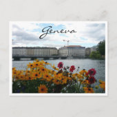 Genfer Seenflora Postkarte (Vorderseite)