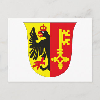 Genfer Wappen Postkarte