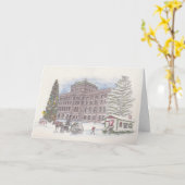 Genfer Weihnachtswanderkarte Karte (Gelbe Blume)