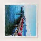 Genfersee, die Schweiz Puzzle (Horizontal)