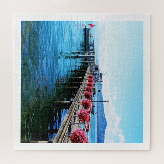 Genfersee, die Schweiz Puzzle (Horizontal)