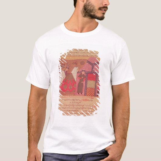 Genghis Khan außerhalb seines Zeltes T-Shirt (Vorderseite)