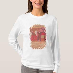 Genghis Khan außerhalb seines Zeltes T-Shirt