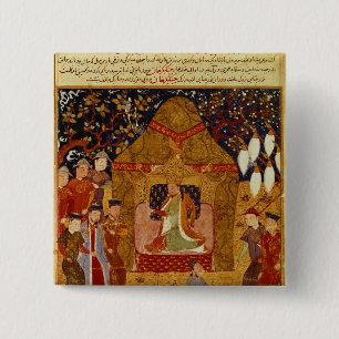 Genghis Khan in seinem Zelt durch Rashid AlLärm Button