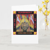 Genghis Khan Karte (Gelbe Blume)