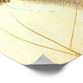 Genghis Khan Portrait Poster (Ecke)