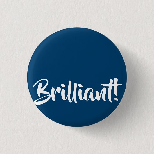 Genial! Button (Vorderseite)