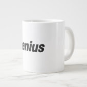 Genial Jumbo-Tasse (Vorderseite Rechts)