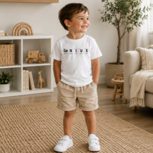 'Genial' Periodensystem Wissenschaft Humor Bildung Kleinkind T-shirt