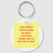 genialer Witz Schlüsselanhänger (Vorderseite)