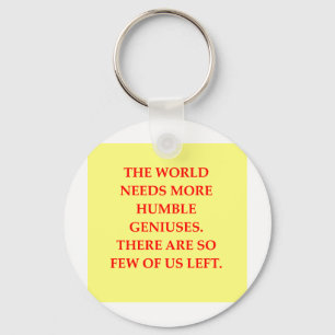 genialer Witz Schlüsselanhänger