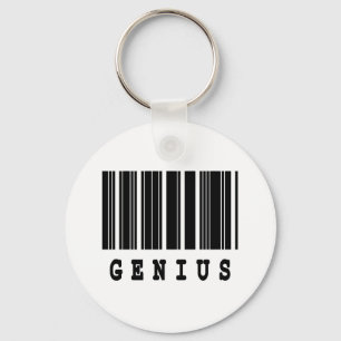 geniales Barcode-Design Schlüsselanhänger