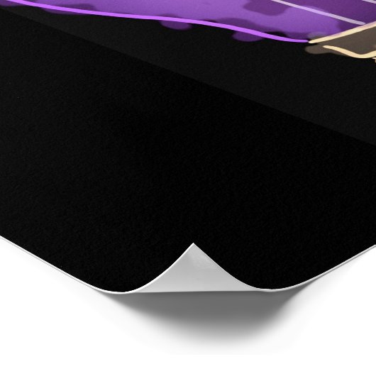 Genie am Arbeitsplatz Poster (Ecke)