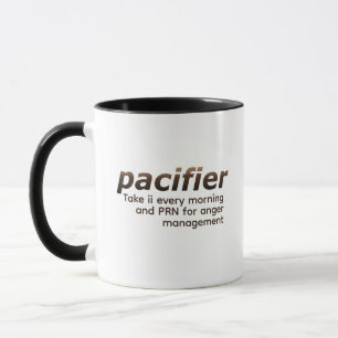 Genie am Werk, anpassbarer Text Bürotasse Tasse