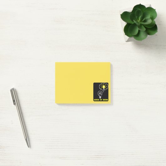 Genie bei der Arbeit Post-it Klebezettel (Büro)