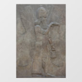 Genie Benisseur von Assyria und mesopotamianischer Fensteraufkleber (Blatt)
