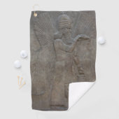 Genie Benisseur von Assyria und mesopotamianischer Golfhandtuch (Insitu)