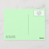 Genie Blows Postkarte (Rückseite)