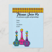 Genie Bottles 2010 Einladung (Vorne/Hinten)