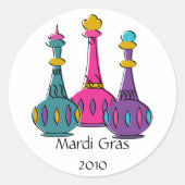 Genie Bottles 2010 Runder Aufkleber (Vorderseite)