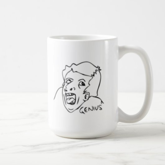 Genie-Comic Meme Kaffeetasse (Rechts)