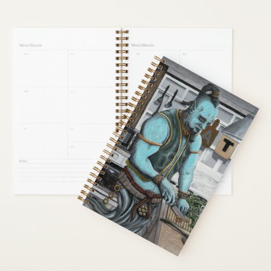 Genie Cooking Kitchen Magic Fantasy Art Planner Planer (Anzeige)
