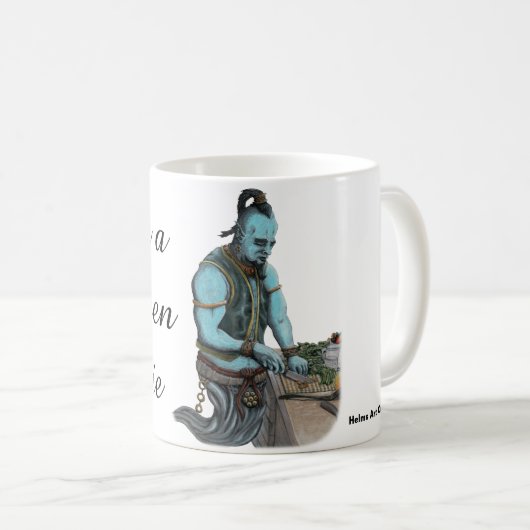 Genie Cooking Kitchen Magic Fantasy Coffee Cup Kaffeetasse (VorderseiteRechts)