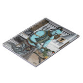 Genie Cooking Kitchen Magic Graphic Notebook Notizblock (Linke Seite)