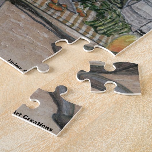 Genie Cooking Kitchen Magic Medium Jigsaw Puzzle (Seite)