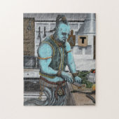 Genie Cooking Kitchen Magic Medium Jigsaw Puzzle (Vertikal)