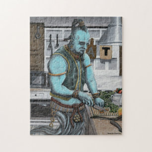 Genie Cooking Kitchen Magic Medium Jigsaw Puzzle