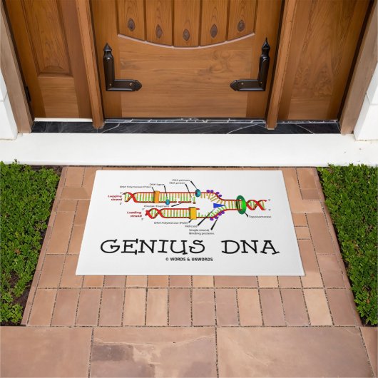 Genie DNA Molekularbiologie Spaß Fußmatte (Außenbereich)