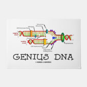 Genie DNA Molekularbiologie Spaß Fußmatte (Vorderseite)