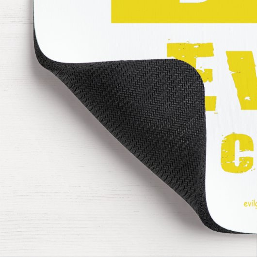 Genie durch Geburt, Übel durch Wahl Mousepad (Ecke)