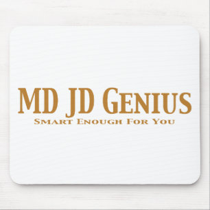 Genie-Geschenke MD JD Mousepad